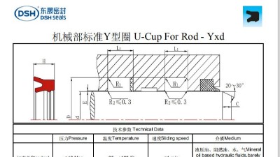 新版機械部標準Y型圈規(guī)格尺寸表