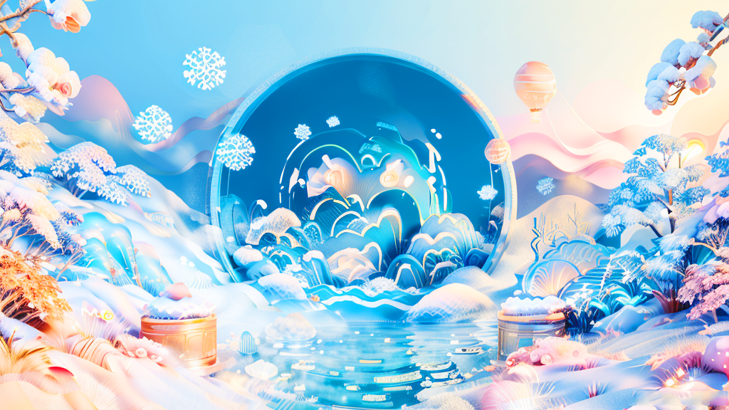 <i style='color:red'>大雪</i>節(jié)氣，家人圍坐的溫馨時(shí)刻【手機(jī)壁紙】